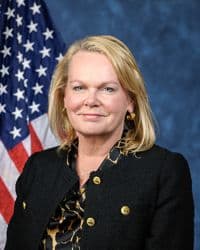 Official portrait of April McClain Delaney