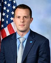 Official portrait of Jared F. Golden