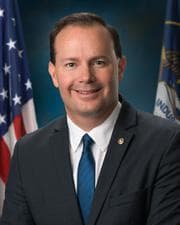 Official portrait of Mike Lee