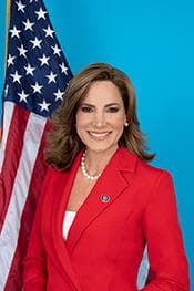 Official portrait of Maria Elvira Salazar