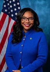 Official portrait of Emilia Strong Sykes