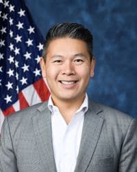Official portrait of Derek Tran