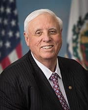 Official portrait of James C. Justice