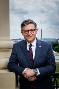 Official portrait of Mike Johnson