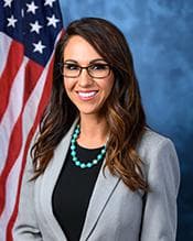 Official portrait of Lauren Boebert