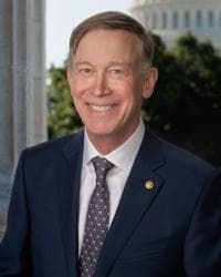 Official portrait of John W. Hickenlooper