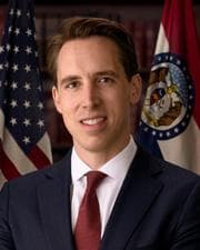 Official portrait of Josh Hawley