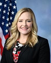 Official portrait of Erin Houchin