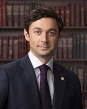 Official portrait of Jon Ossoff
