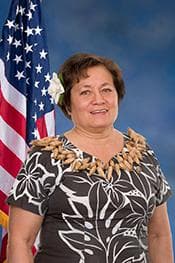 Official portrait of Aumua Amata Coleman Radewagen