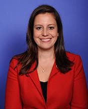 Official portrait of Elise M. Stefanik