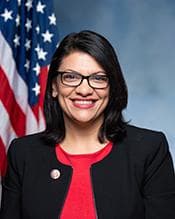 Official portrait of Rashida Tlaib