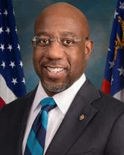 Official portrait of Raphael G. Warnock